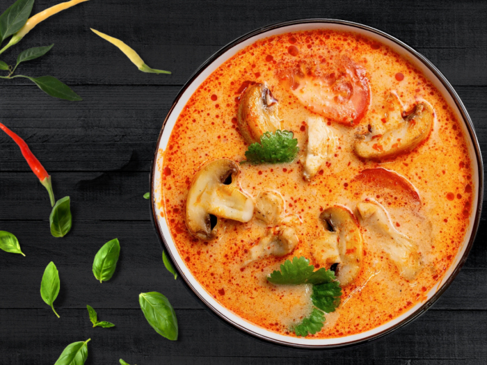 Суп том-ям с курицей