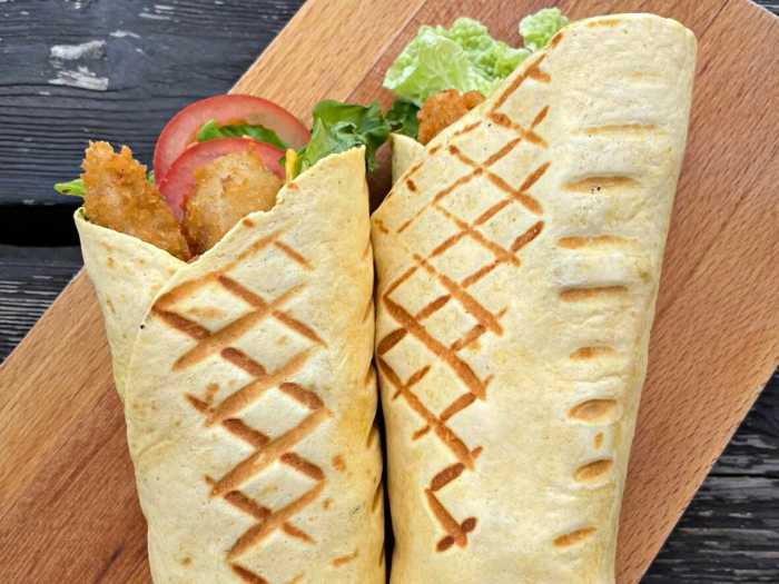 Тортилья с морепродуктами 